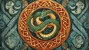 Snakes a have a long tradition in Celtic Lore
