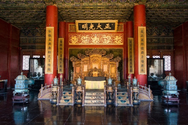 The Dragon Throne – Forbidden City- Beijing